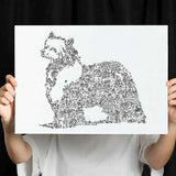 Le Chien Chinoi a houpette.