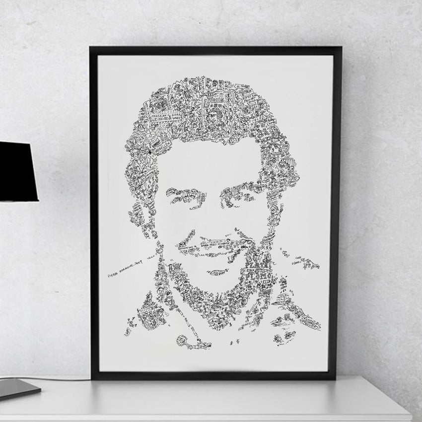 9 Pablo escobar fun facts with doodle drawings