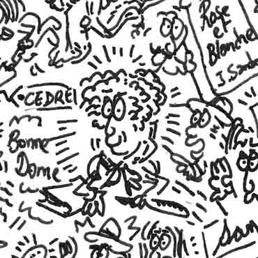 George Sand : bibliographie illustrée "dessine ma vie"