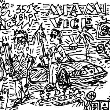 miami vice drawing
