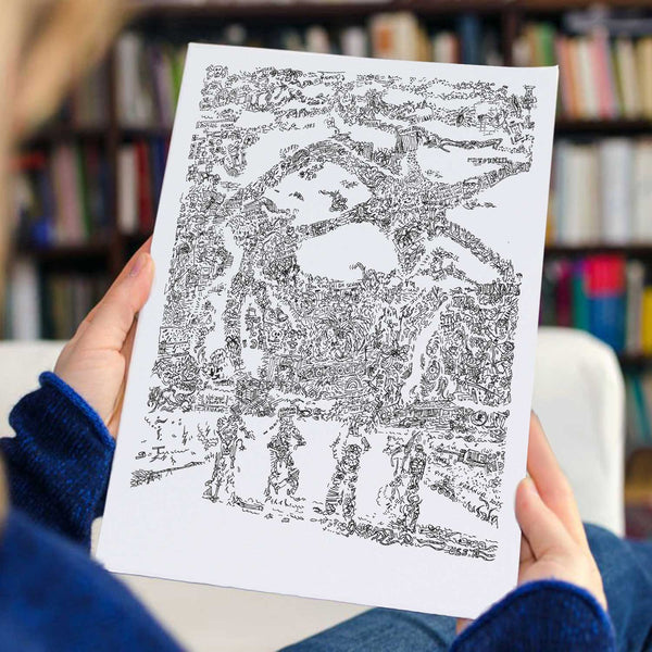 how to draw the mind flayer