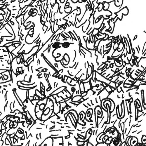 ian paice on the drums