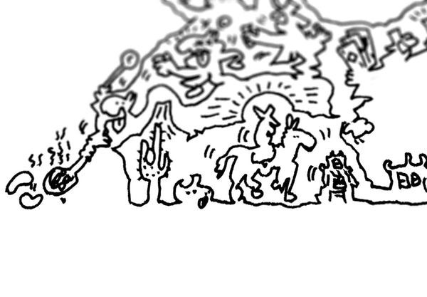 nobody western drawing