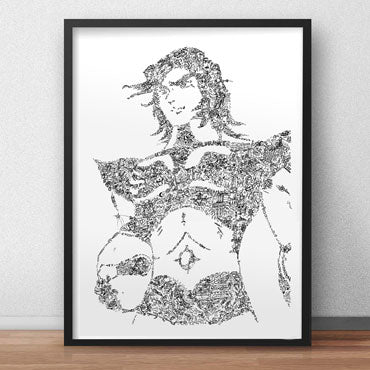 poster d'actarus goldorak