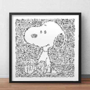 Snoopy print hard to find gift