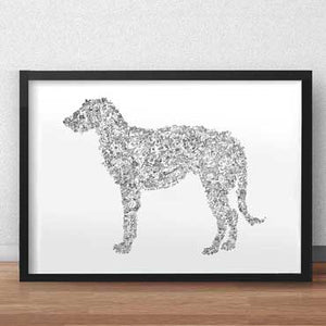Irish Wolfhound print