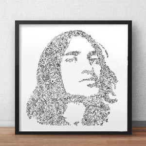 John Frusciante print