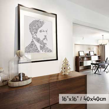 Claude Debussy classical piano player poster