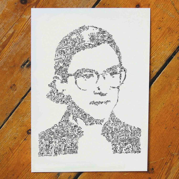 Ruth Bader Ginsberg rbg art print