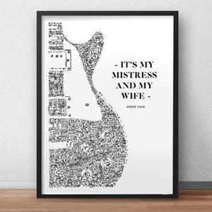 it's my mistress and wife quote illustration