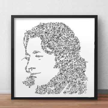 rory gallagher print