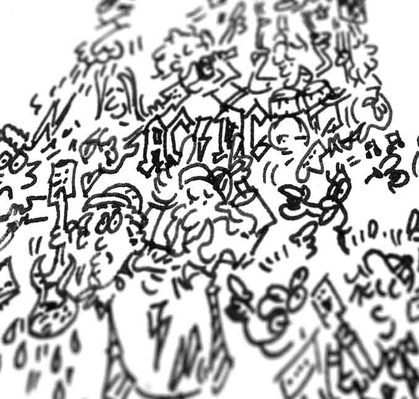 acdc angus young drawing detail drawinside