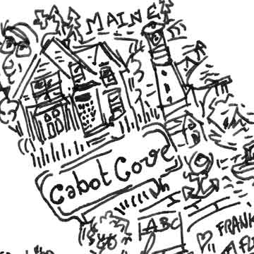 cabot cove drawing comics