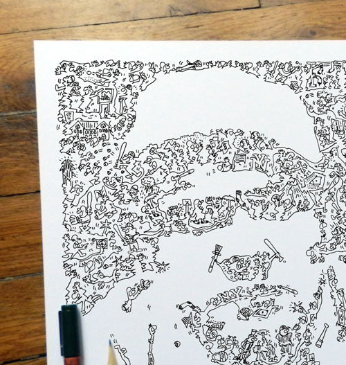 babe ruth portrait by drawinside