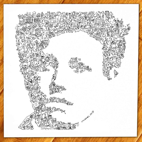 Arthur Rimbaud biographie portrait dessin