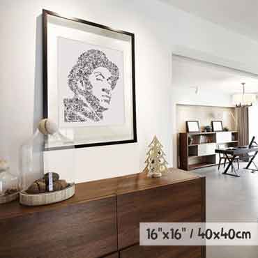 Marcus Miller doodle artwork by drawinside