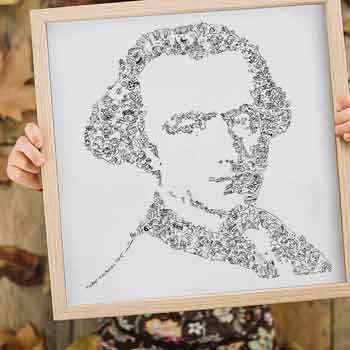 Immanuel Kant doodles drawinside